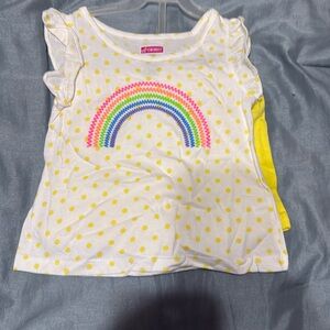 Rainbow short set